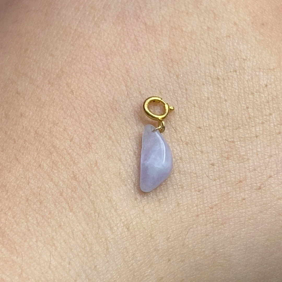 翡翠18K金镶嵌颈饰随行11