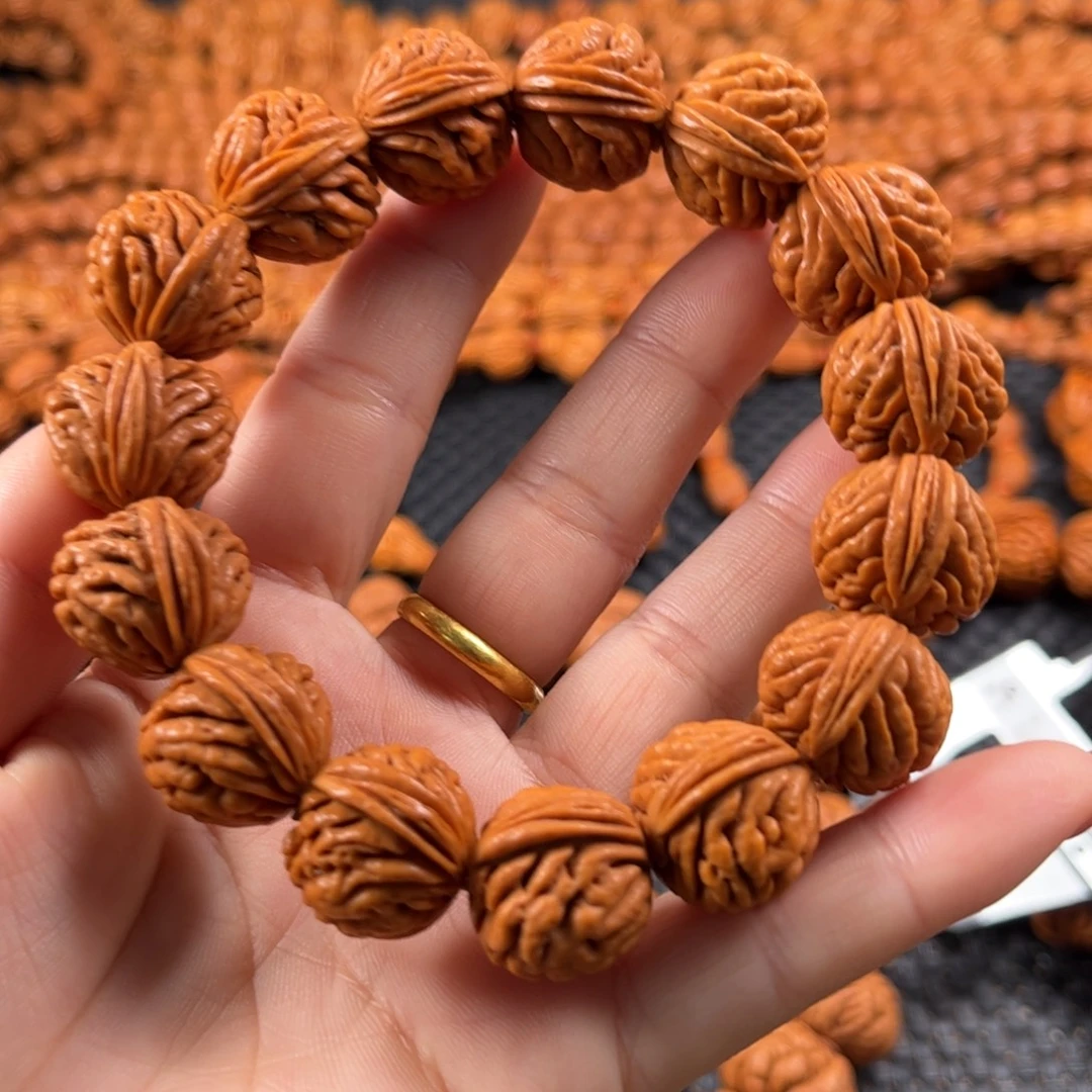 桃核手串Y28链接手串