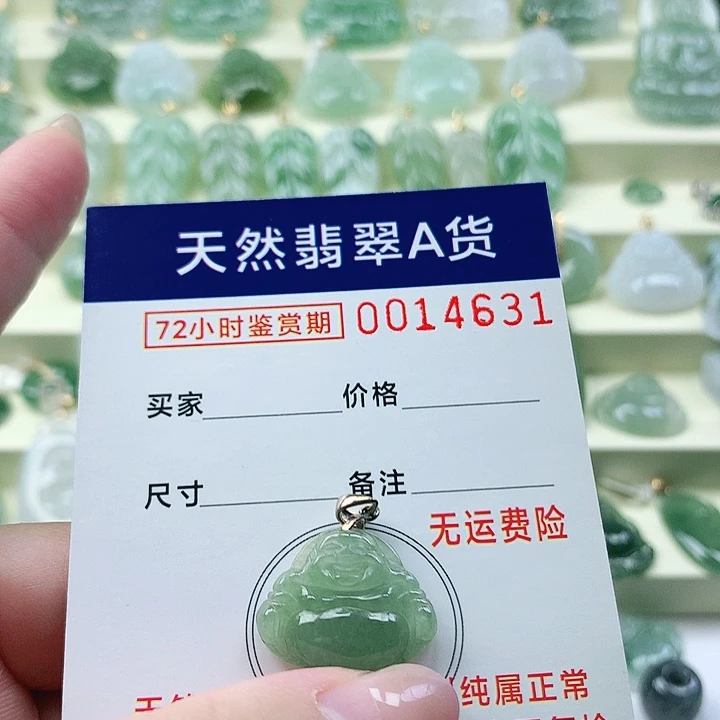 颈饰未镶嵌翡翠吊