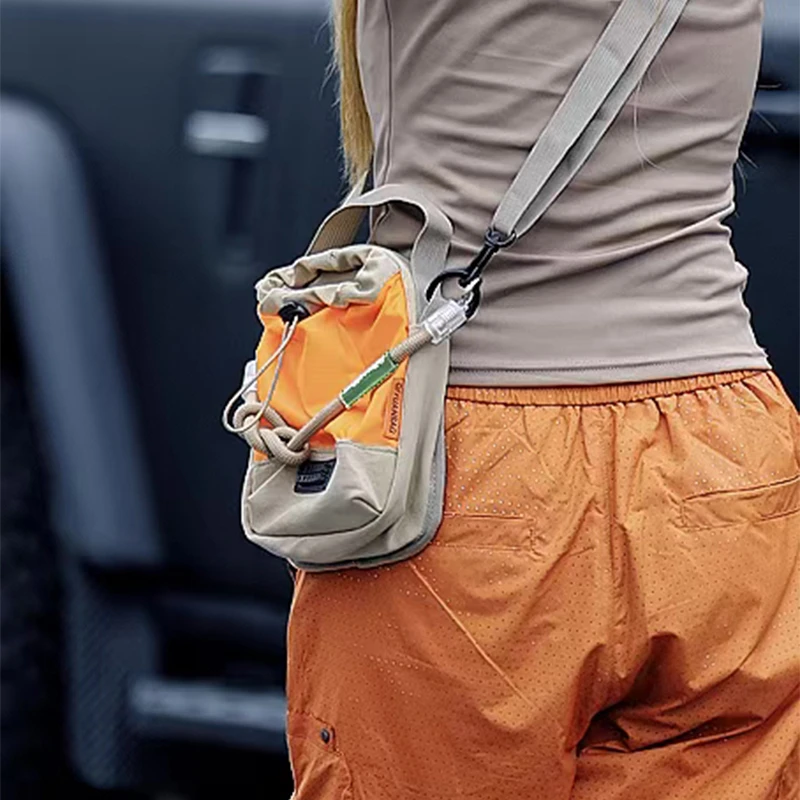 DIDORSSBO日式亲子旅行户外运动多巴胺小巧轻便工装水杯包B519