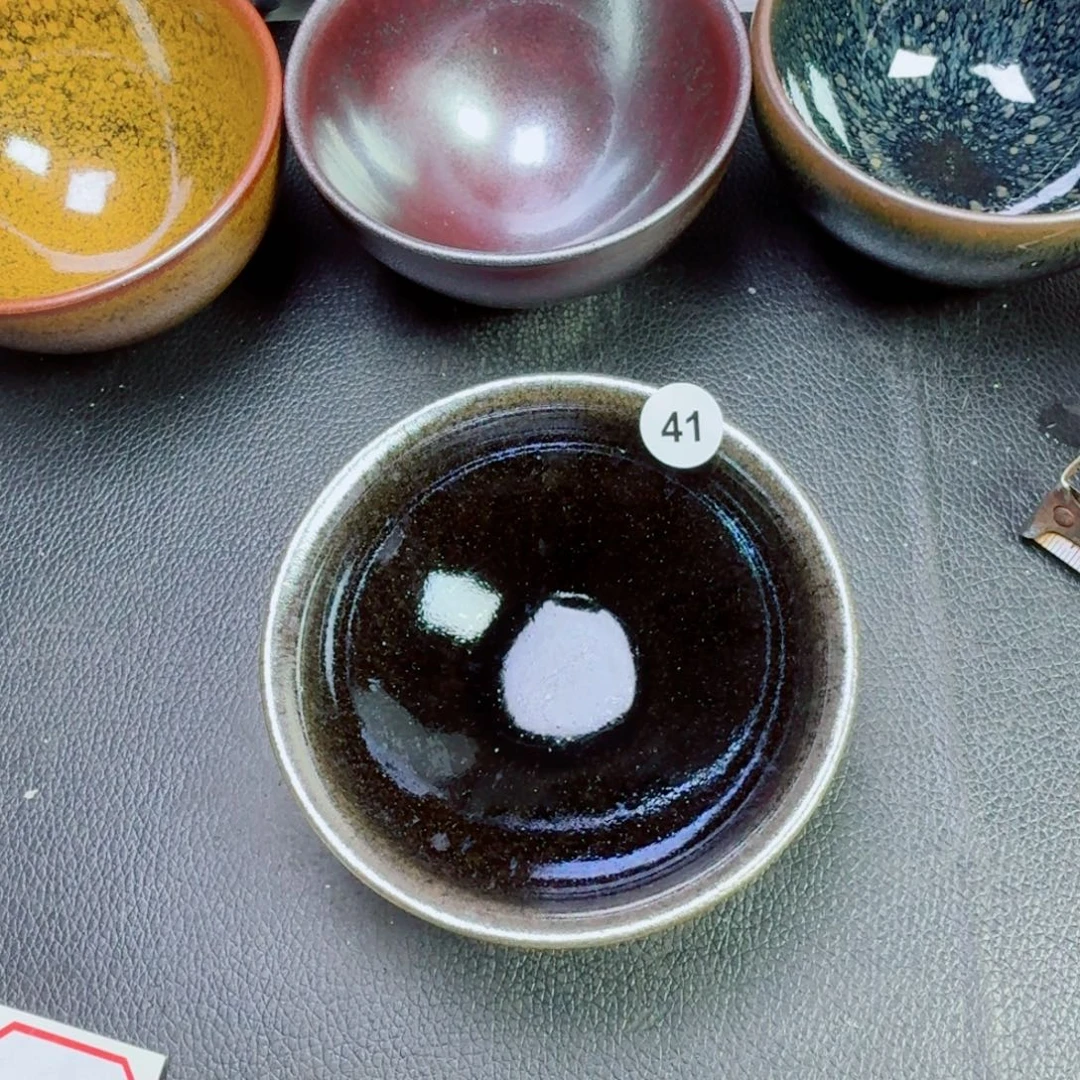 摆件古时茶器建窑建盏41