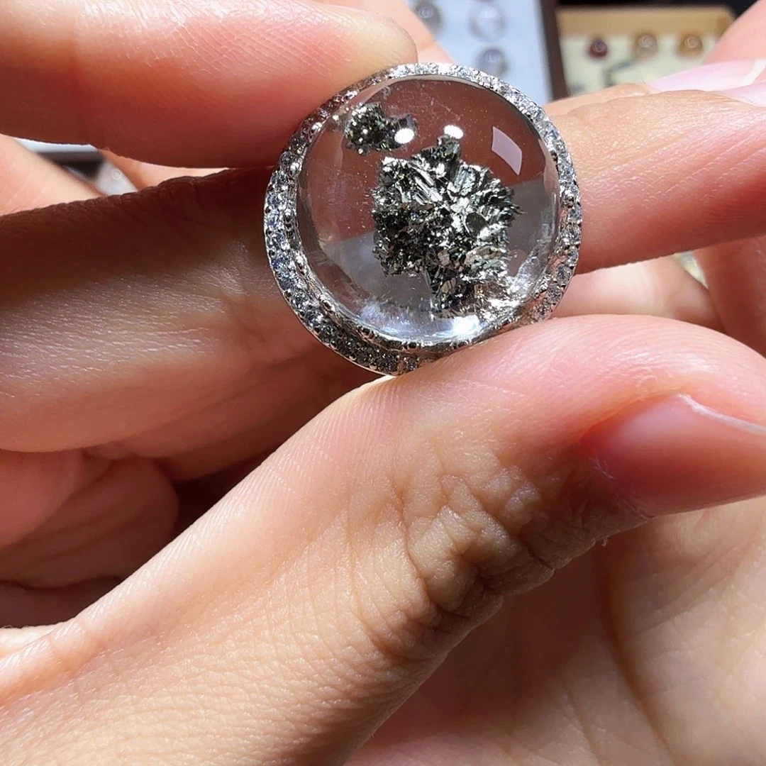 桐***桐颈饰水晶银S925镶嵌