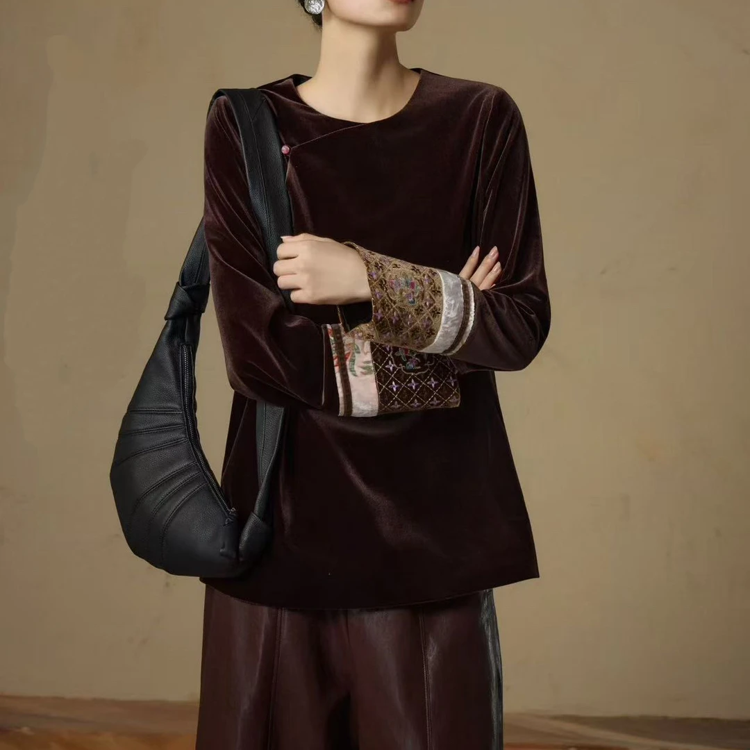 『蝶家』【枫丹白露·香盈鈌】新中式上衣566