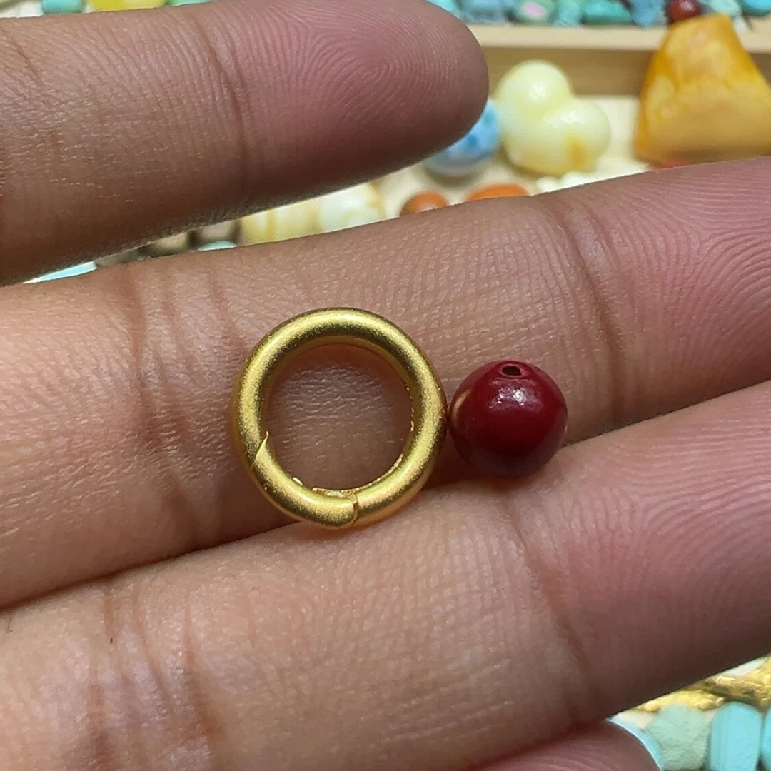 南红玛瑙银S925镀金镶嵌颈饰