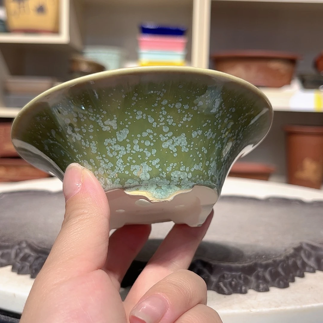 紫砂花盆瑕疵4-12。。。。