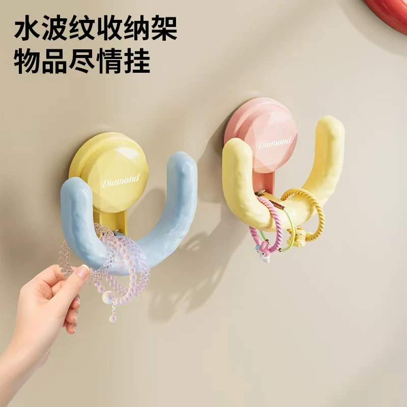 浴室拖鞋架免打孔卫生间挂鞋子收纳神器墙上拖鞋挂架沥水挂钩吸盘
