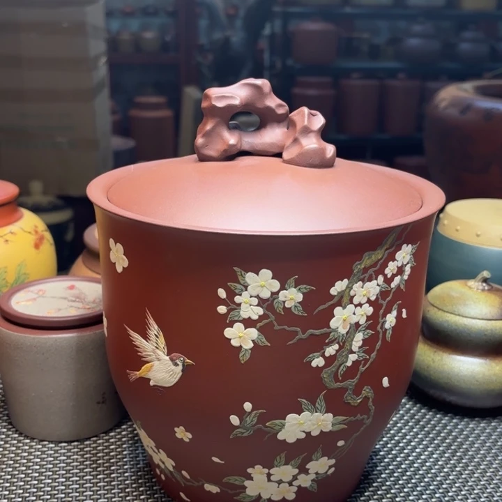 紫砂茶叶罐你好.中高端紫砂茶叶罐