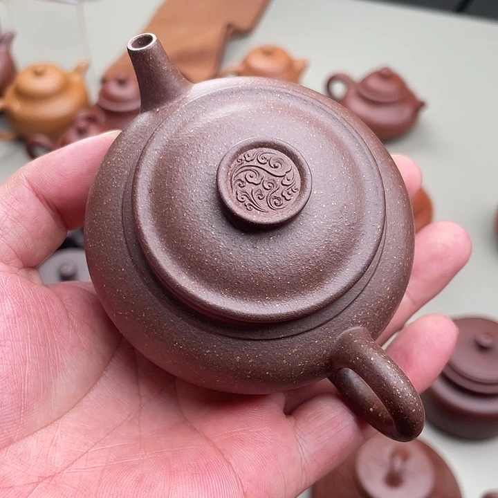 紫砂茶壶宜兴紫砂壶半手工