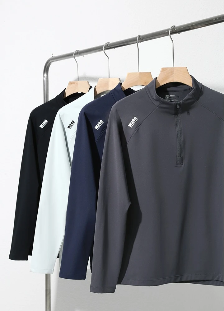 意大利LEAVO JOHNSON秋冬男弹力透气长袖户外运动卫衣 186