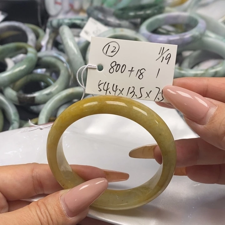 未镶嵌手镯翡翠天然A货翡翠