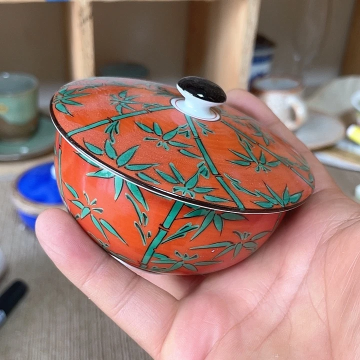 瓷片111 一人直播，看品直播间说序号