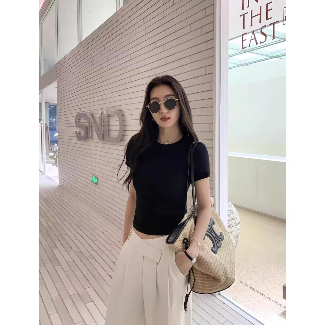 瑜伽服运动女上衣T恤夏季新款跑步紧身速干衣健身跑步训练短袖