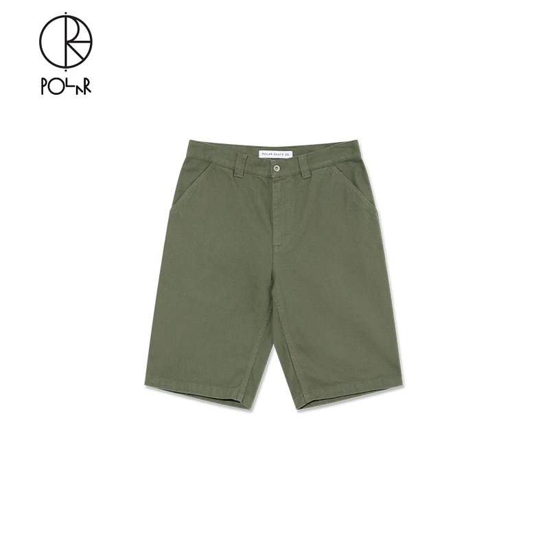 Polar Skate Co Canvas '44! Shorts 重磅宽松休闲滑板男女五分裤