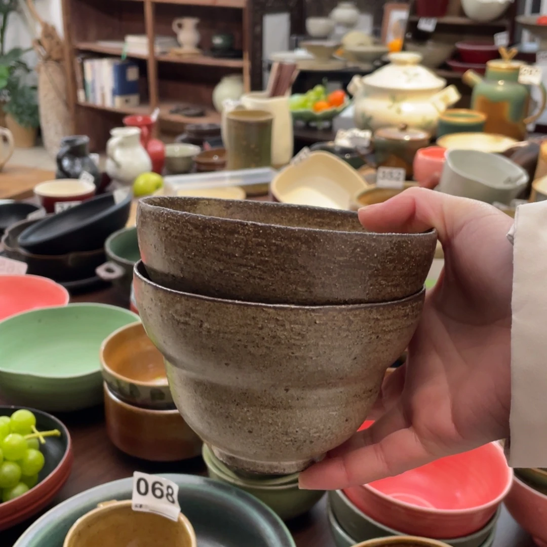 瓷片景德镇手工手作一对