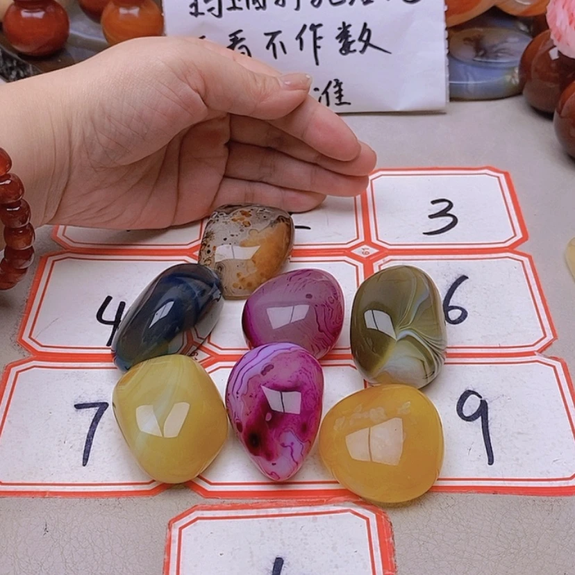 【闪购商品】未镶嵌玛瑙/玉髓珠宝半成品恒****君