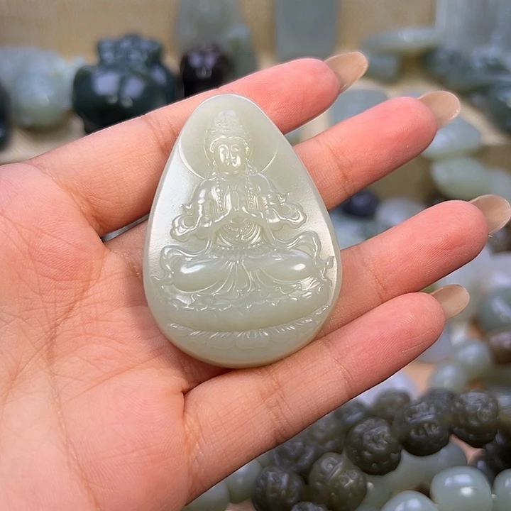 斌***和田玉（糖玉）未镶嵌颈饰