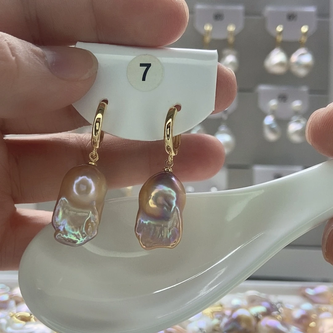 银***果颈饰银S925镶嵌淡水珍珠7