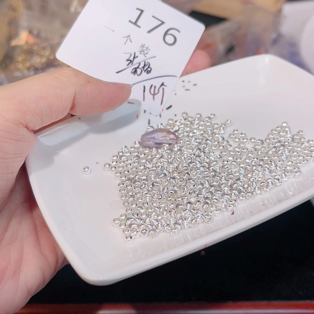 紫晶珠宝半成品银S925镶嵌176