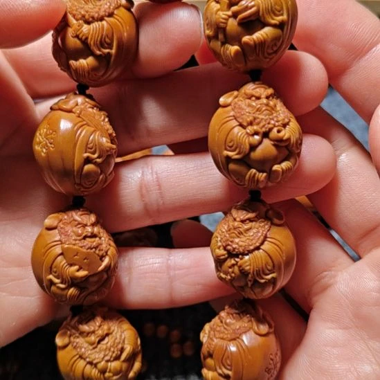 橄榄核手串/手链钟馗手串