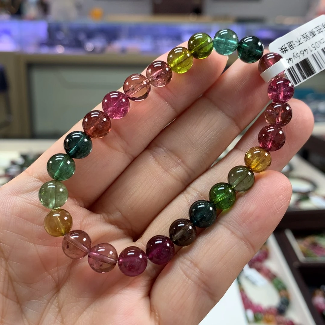 一***一手链未镶嵌碧玺7.8左右