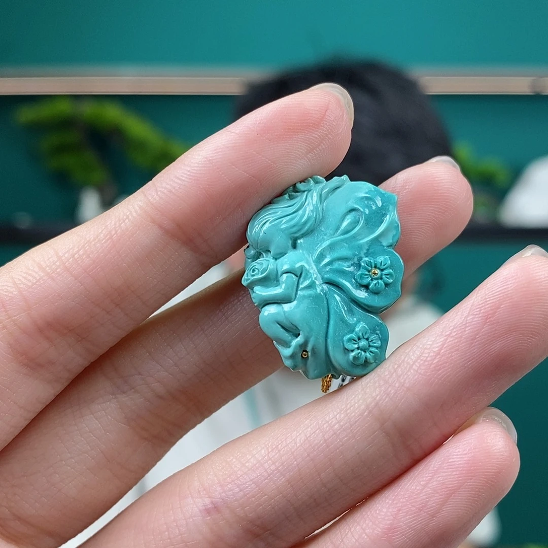 *****未镶嵌绿松石珠宝奇石