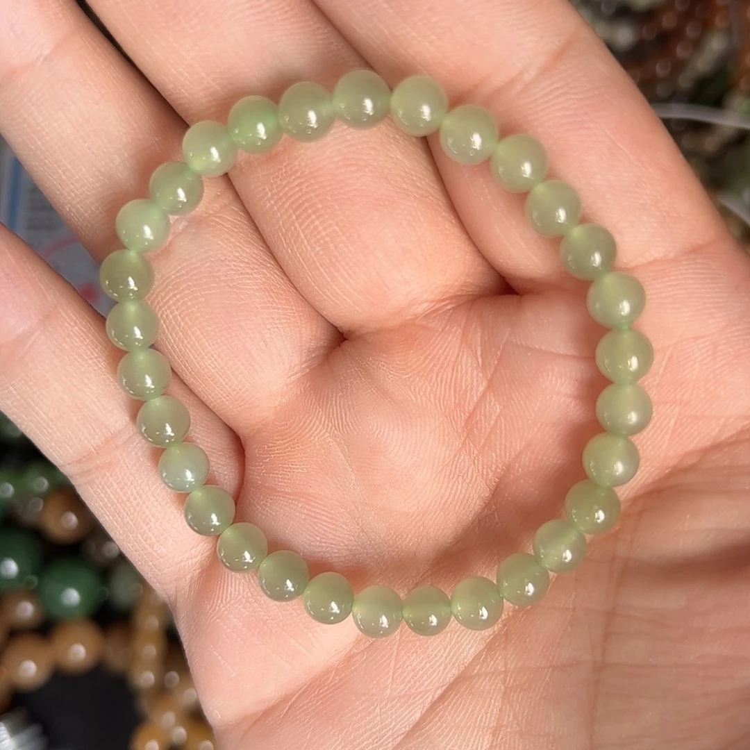 和田玉手链未镶嵌