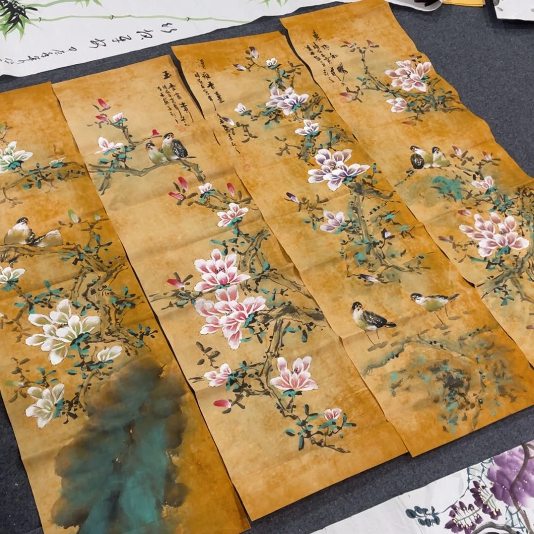 国画处理作品看好再拍哦