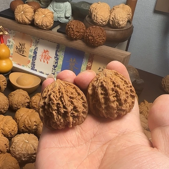 文玩核桃吊坠39全品满天星核桃