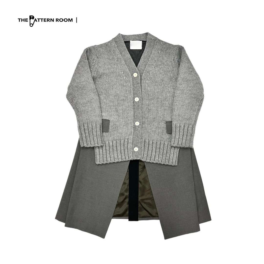 The pattern room | 设计师拼接毛织外套