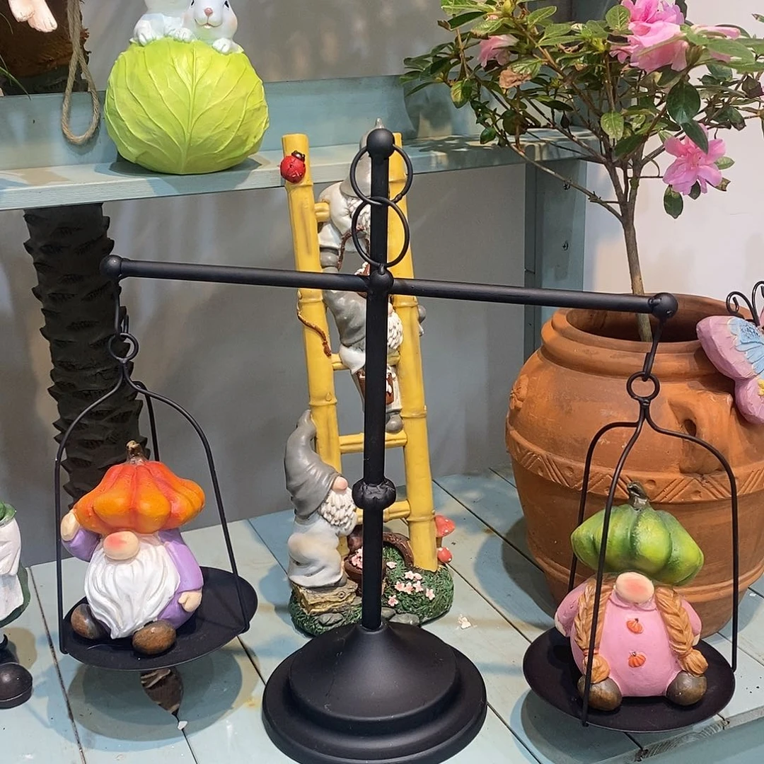 有机玻璃铁艺天平