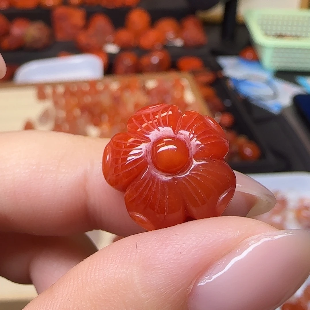 吊坠(不含链)未镶嵌南红玛瑙