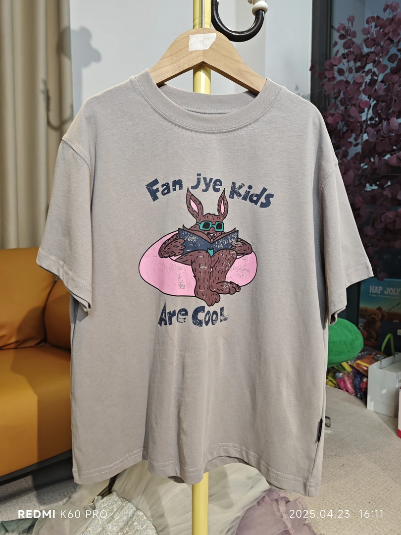 28127高端潮流时尚百搭休闲童装时尚短袖T恤A15-1-3