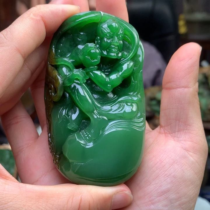 和田玉把件未镶嵌