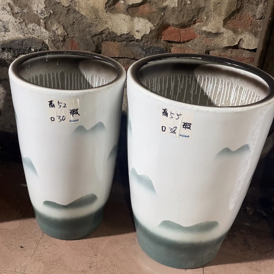 高山水画套二搭配托盘微瑕