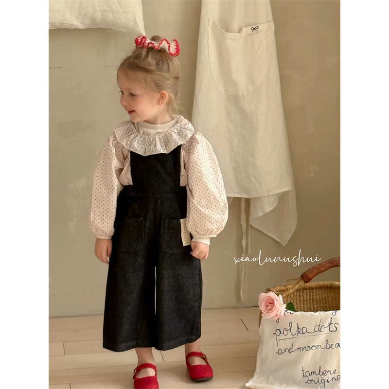 【萌趣十足】XLMS.25女童春装新款春季套装组合HD215（汉服）