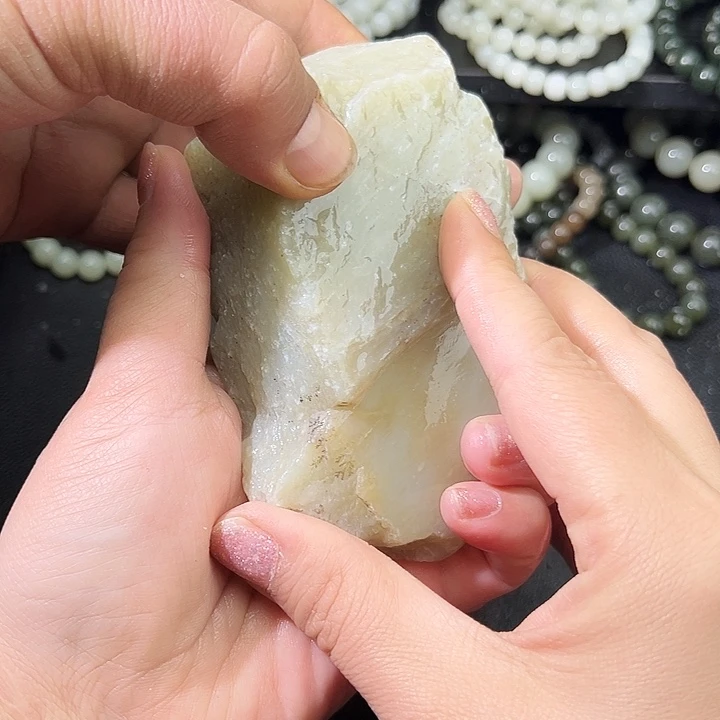 和田玉（糖玉）未镶嵌车挂