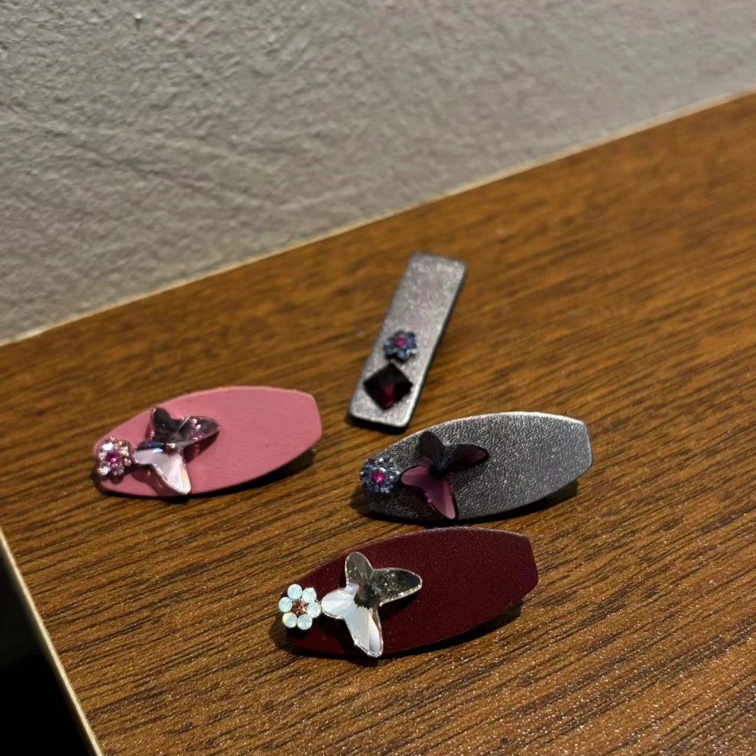 设计款精致闪闪蝴蝶发夹Y382