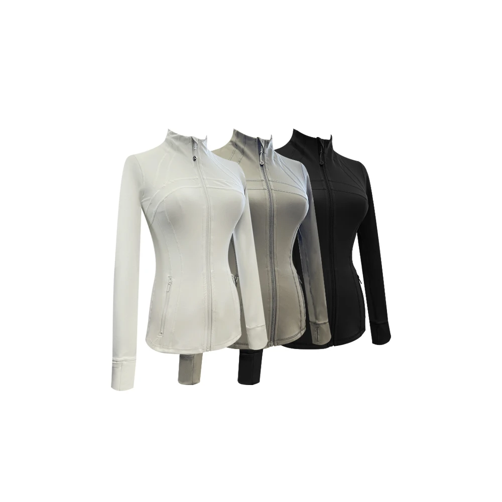 【新品上市】修身百搭瑜伽服显瘦长袖时尚运动透气上衣WT1106