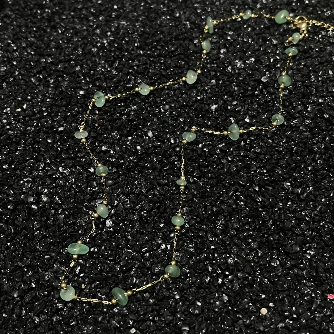 钛钢项链 岩朵饰品-2418-时尚项链-3