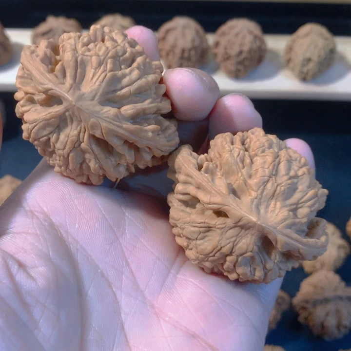 白***徐吊坠文玩核桃50龙鼎