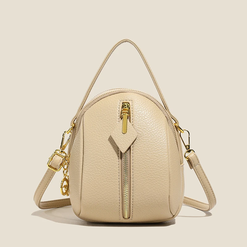 正 2977卡其色 女包【长16高18厚9cm】