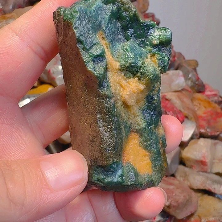 昌化石轻*昌化源头绿