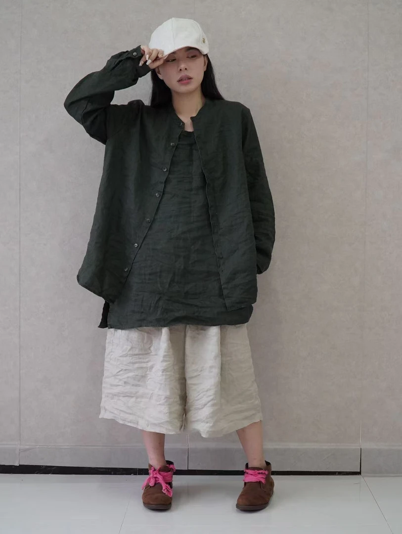 AS1531胭絮-通勤精致款“男朋友”衬衫