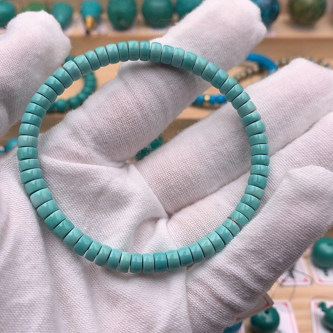 未镶嵌绿松石耳饰