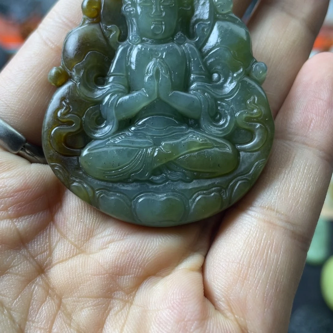 吊坠(不含链)未镶嵌和田玉