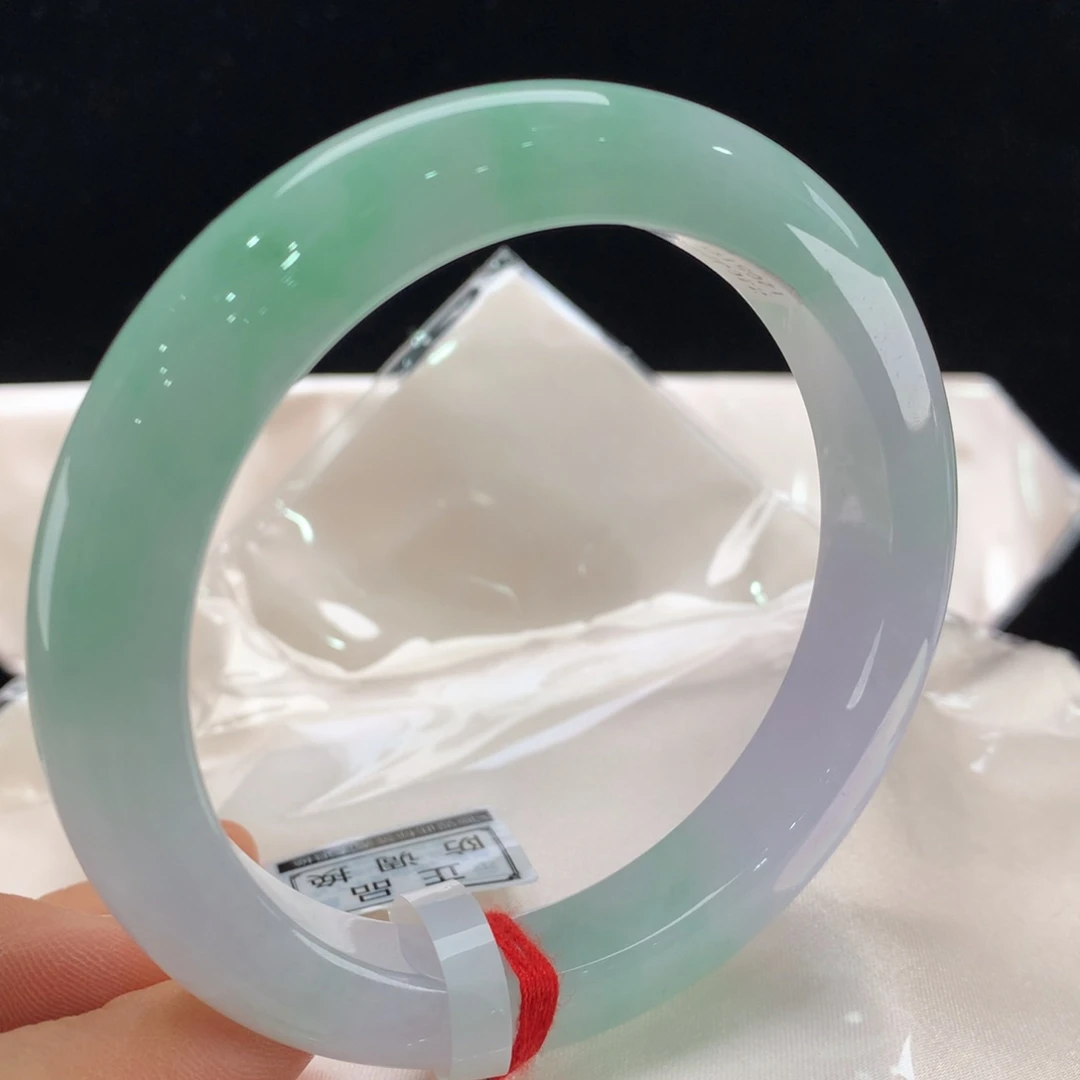 翡翠未镶嵌手镯62+圈口5199