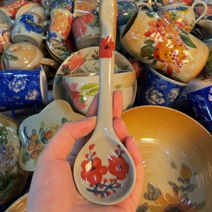 瓷片景德镇陶瓷手工手绘