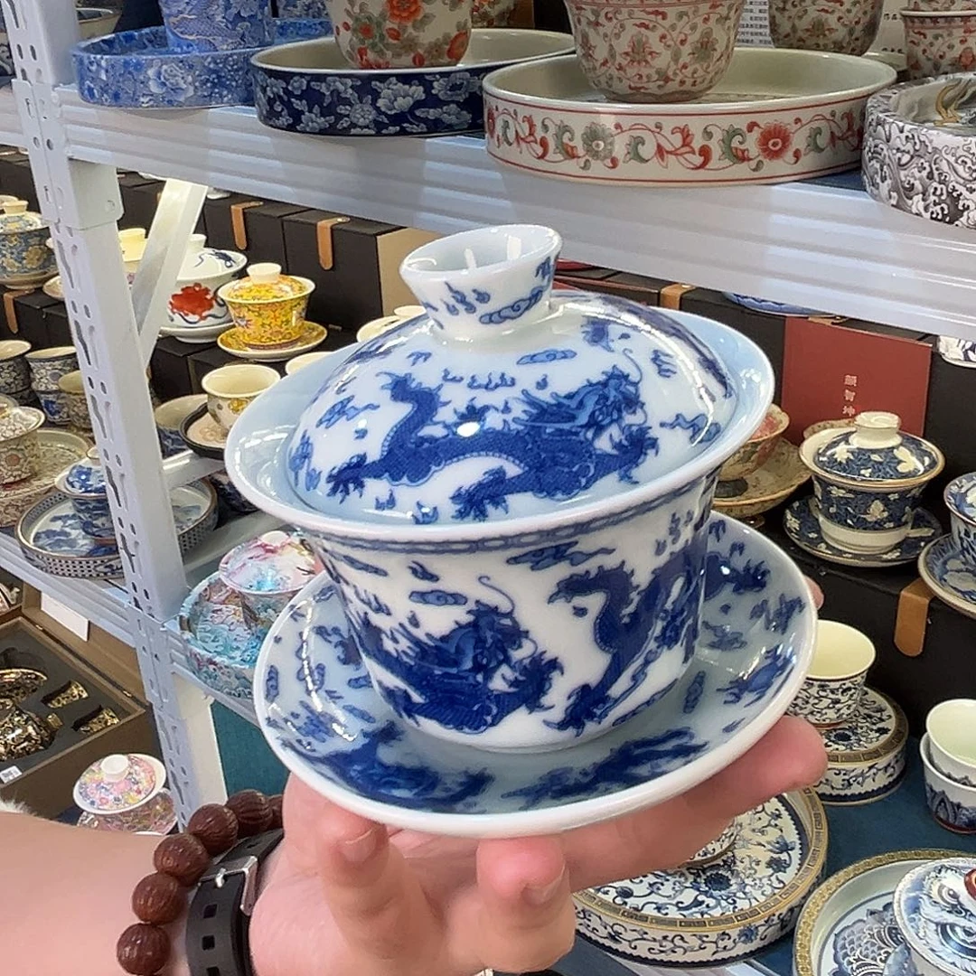 盖碗很漂亮我很喜欢