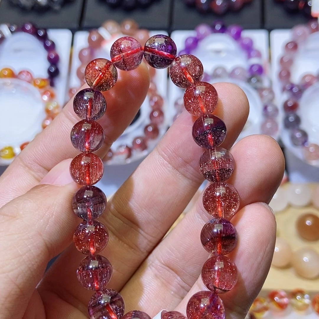 未镶嵌手链水晶稀有矿超七