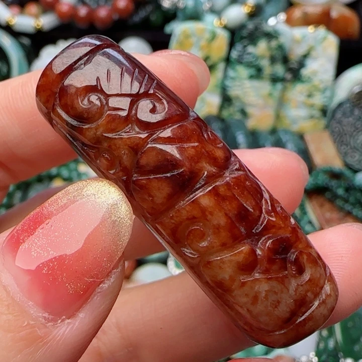 翡翠颈饰未镶嵌天然A货32